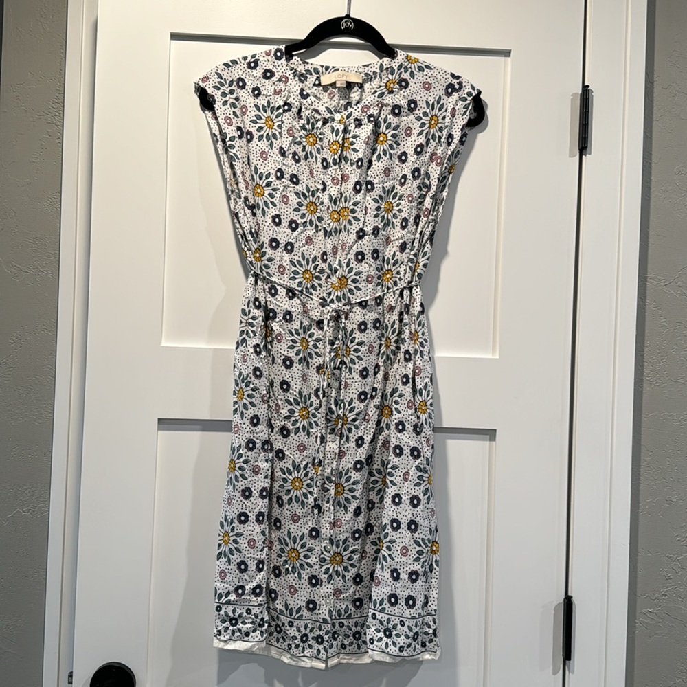 Tank dress, causal, like new, loft dress size large